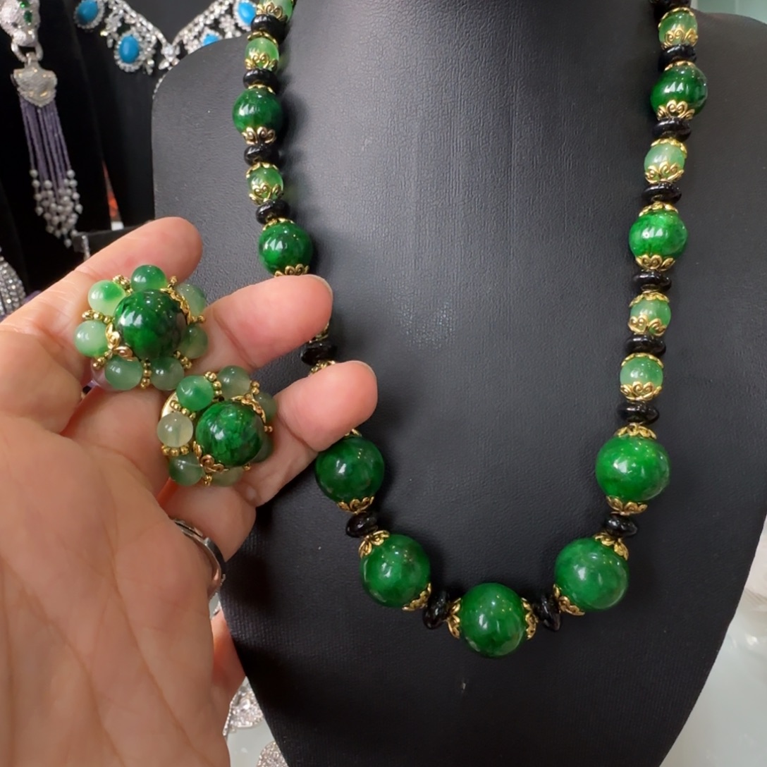 嫣***然琉璃纯铜合金全套的时候