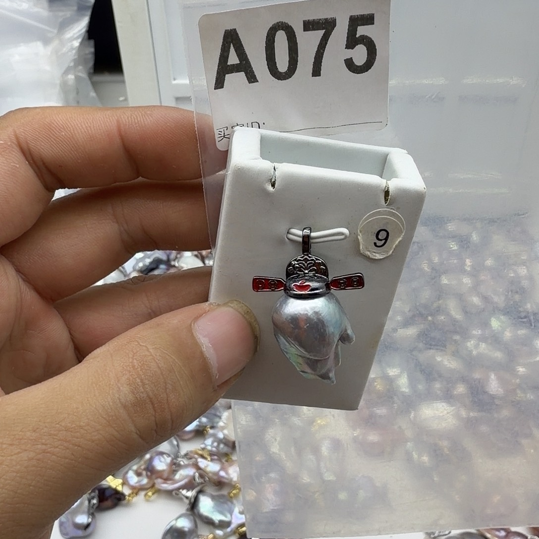 颈饰淡水珍珠合金