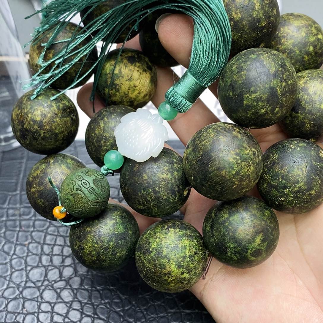沉香碎屑沉香莺歌绿