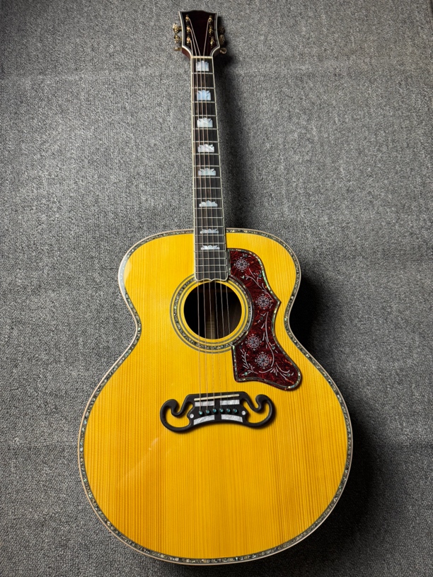 42寸啊迪配墨西哥可可菠萝手工全单吉他