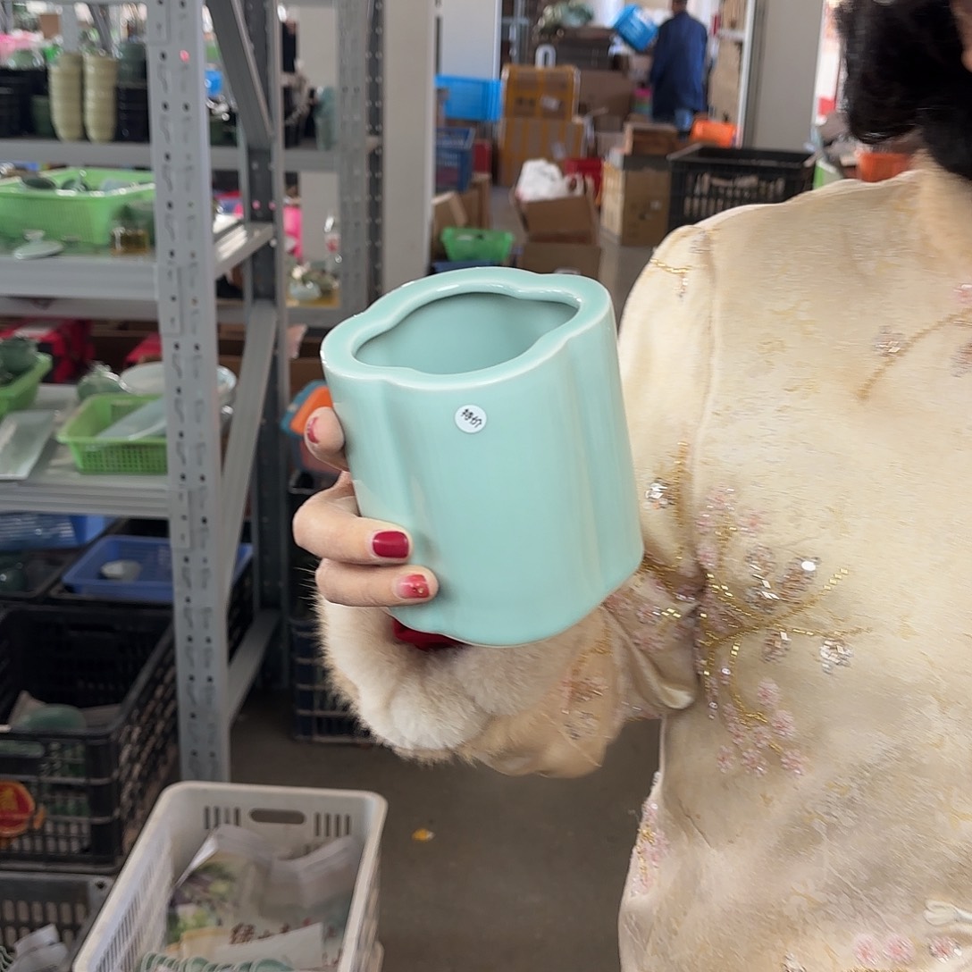 龙泉云间青瓷小米茶器