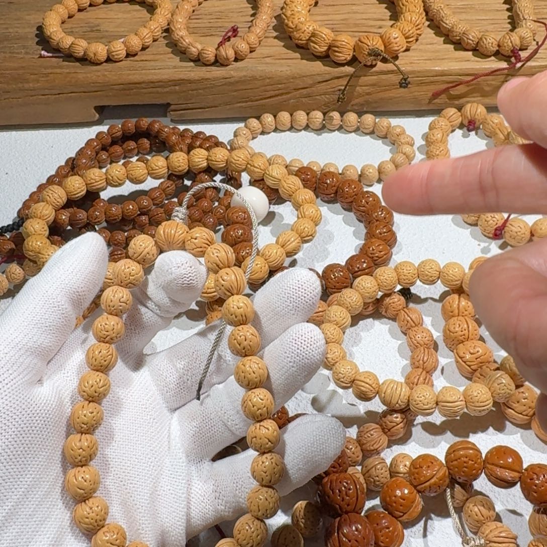 海***、桃核手串精品桃核