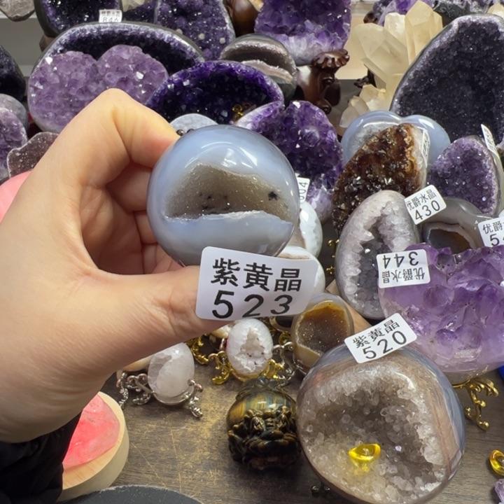 未镶嵌大型摆件（非配饰）紫晶523
