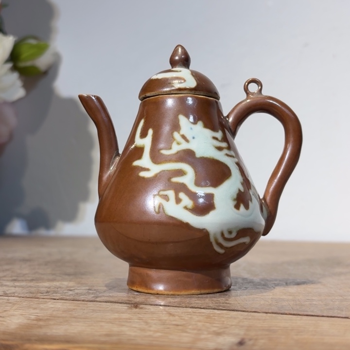 千***水陶摆件青花瓷器摆件现代工艺品