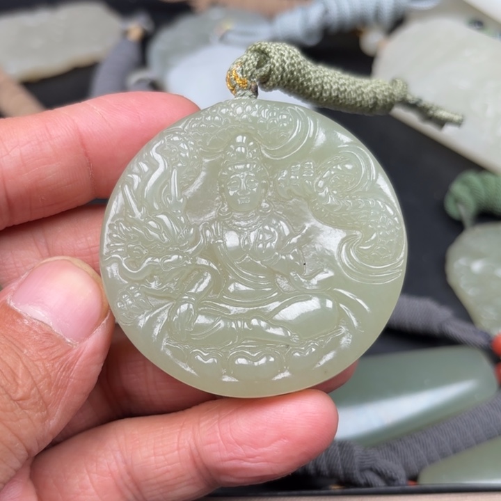和田玉吊坠 未镶嵌