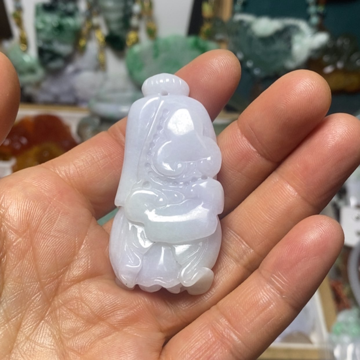 【闪购商品】翡翠吊坠(赠链)未镶嵌