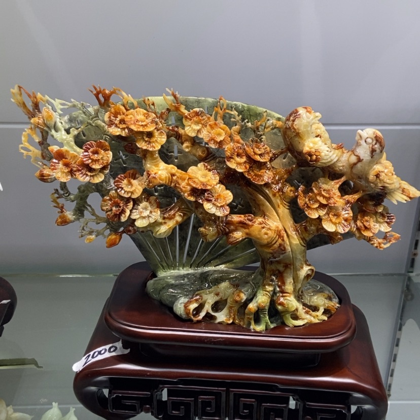 【闪购商品】未镶嵌蛇纹石玉（覆膜）珠宝奇石