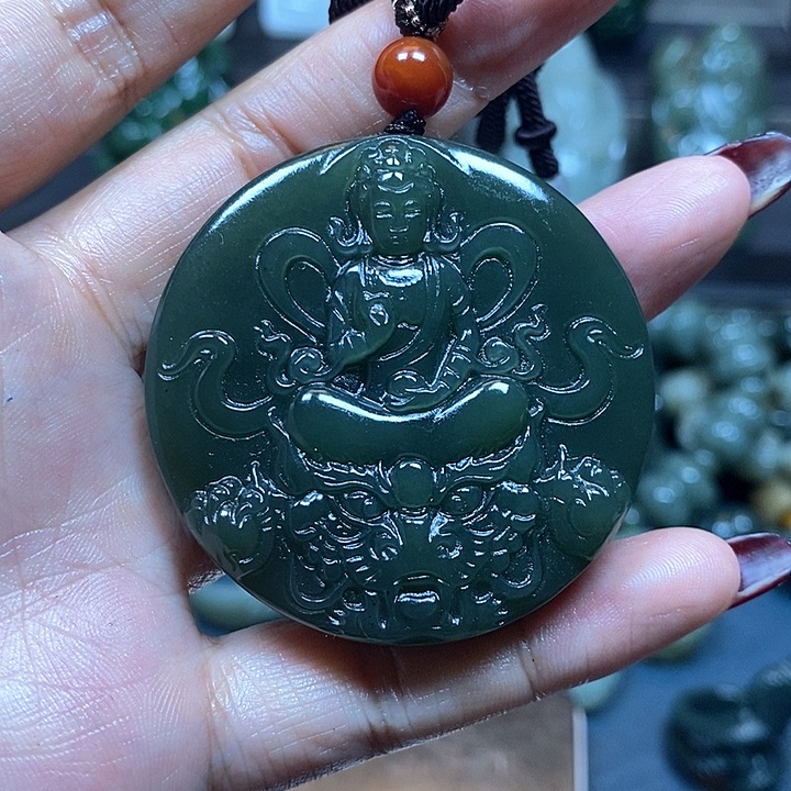 和田玉挂件未镶嵌