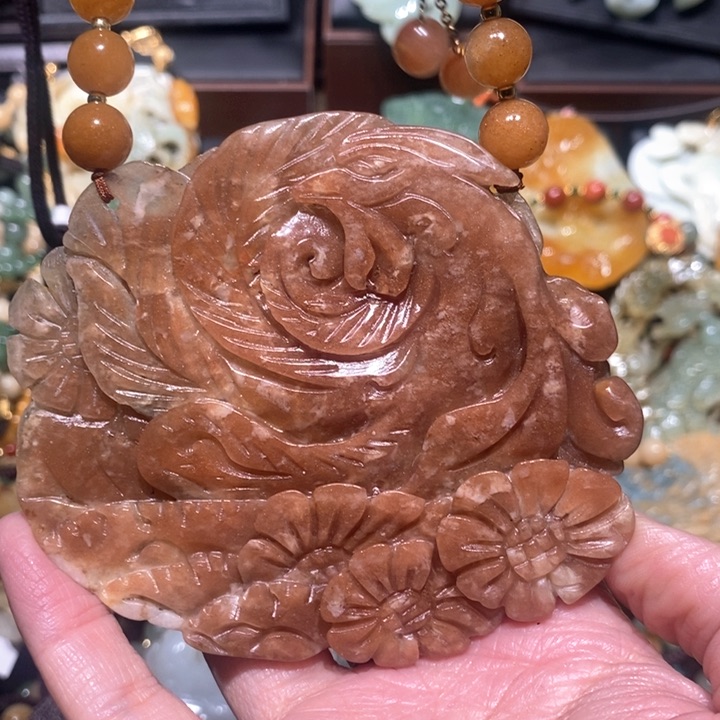 岫玉毛衣链未镶嵌