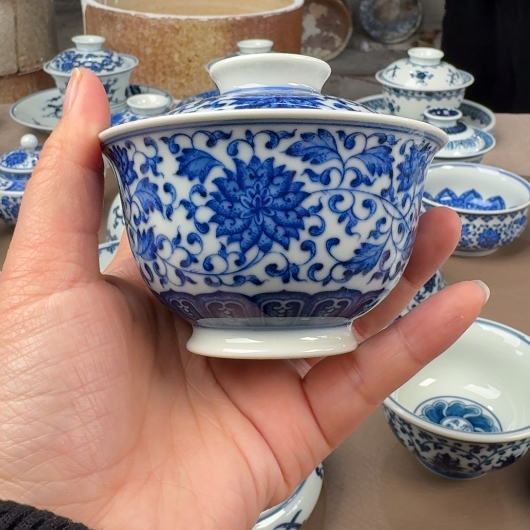 杯景德镇陶瓷手工手绘