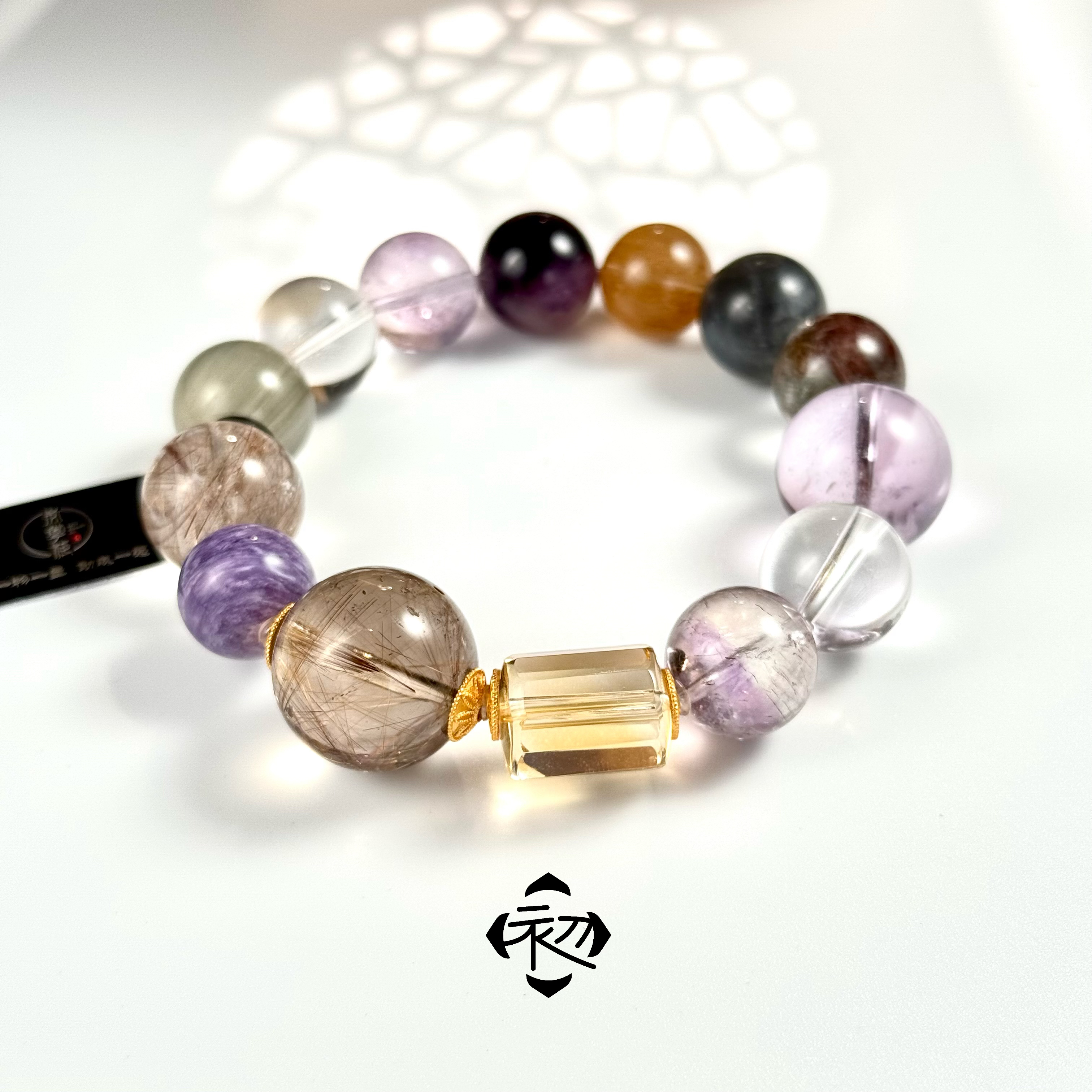 E2621W多宝多福水晶手串