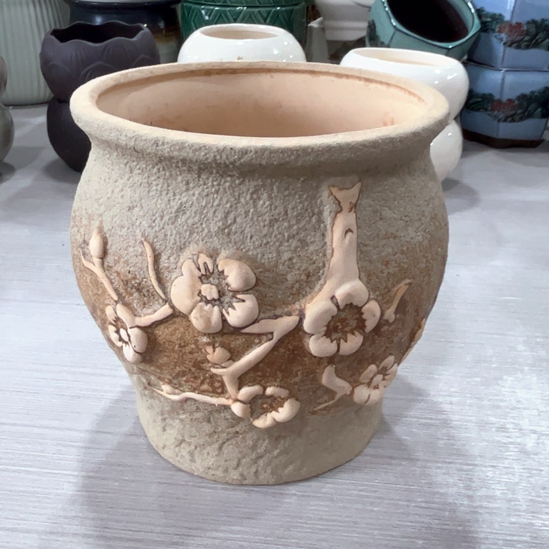 口 14*15陶瓷绿植多肉微瑕花盆