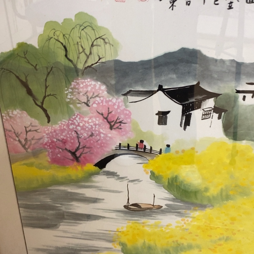 【闪购商品】国画手绘国画带框