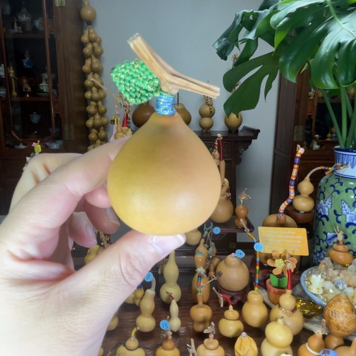 无花果型护葫芦带装饰