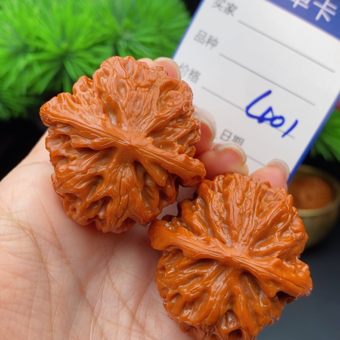 文玩核桃把件42苹果401