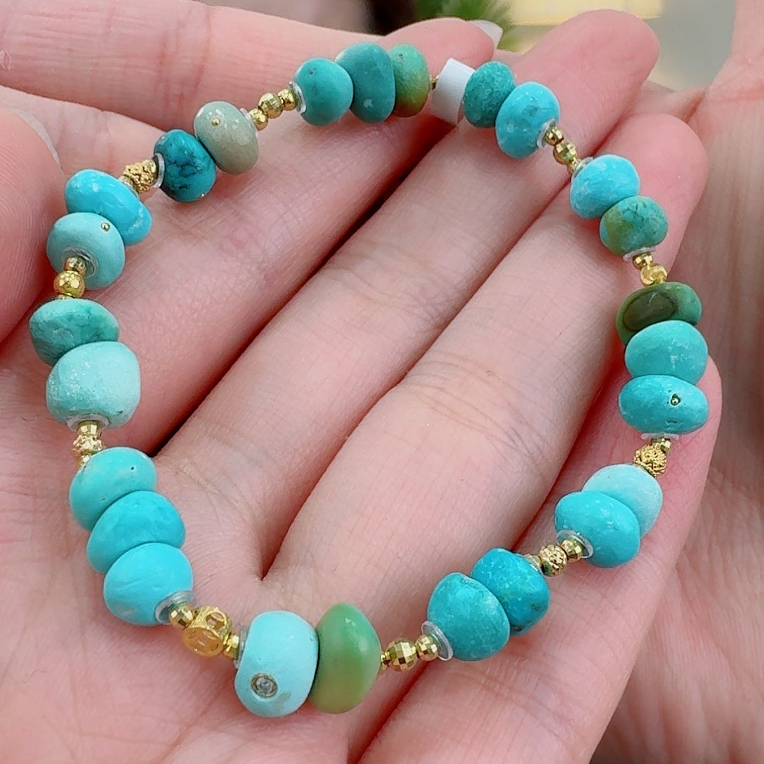 绿松石珠宝奇石未镶嵌