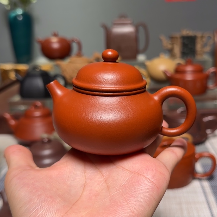 经***人茶壶紫砂全手工容天