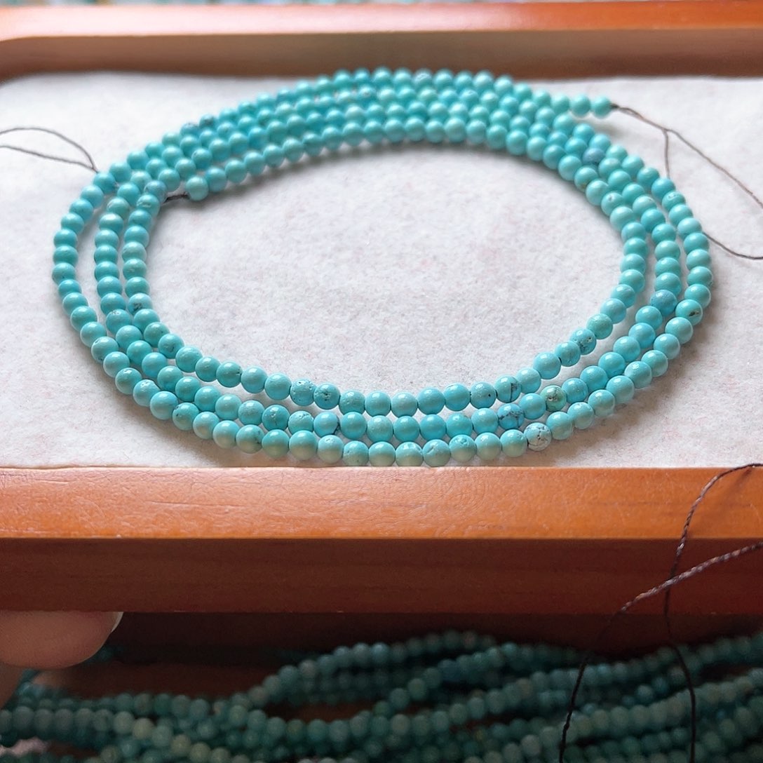 绿松石手串未镶嵌
