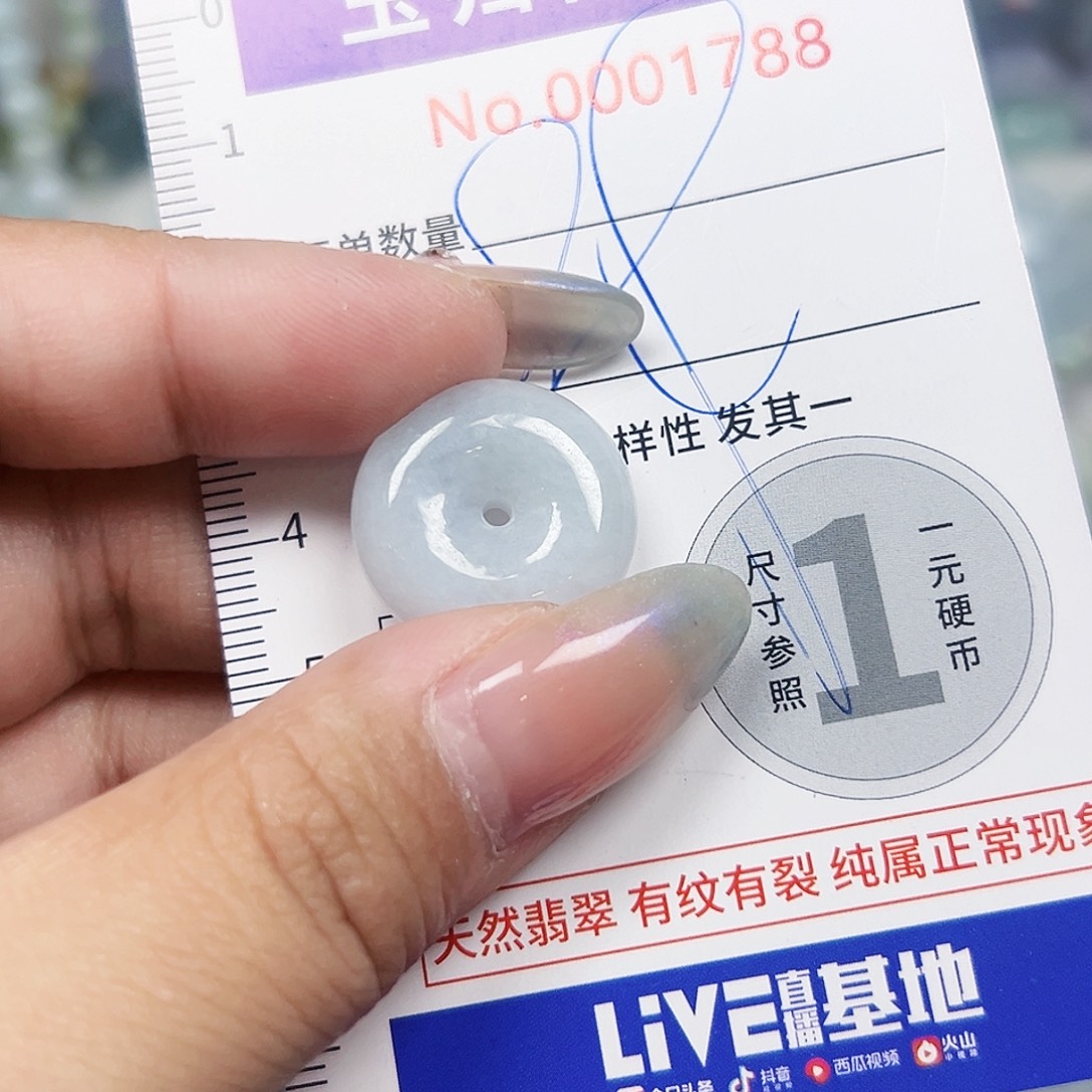 翡翠未镶嵌吊坠(不含链)111