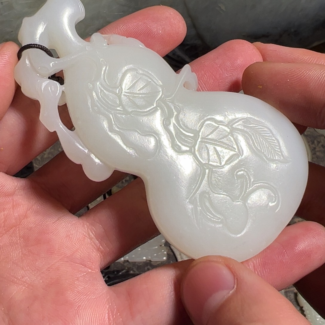 和田玉如图未镶嵌简**我