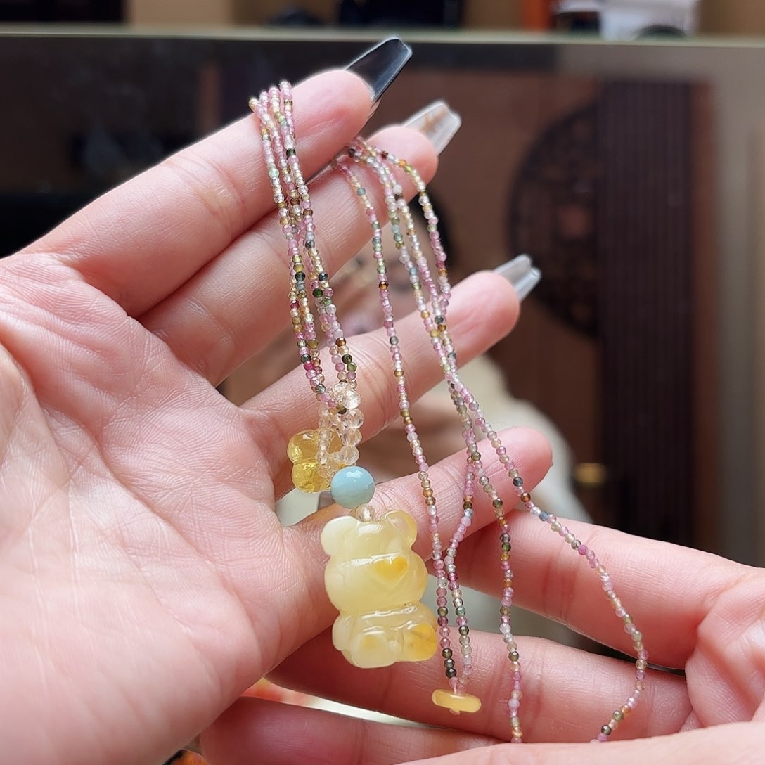 琥珀手链未镶嵌琥珀