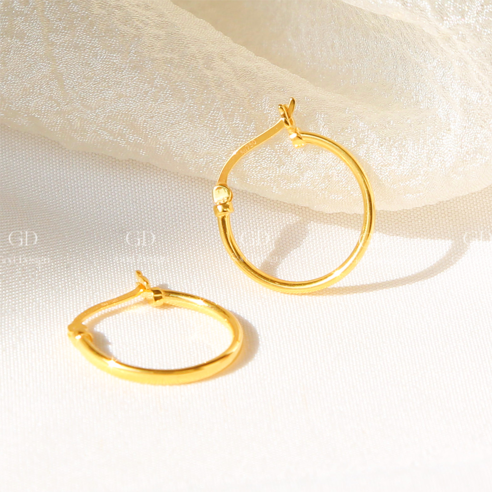 【佳佳专属】18k金万能百搭耳扣 轻奢时尚百搭 五金女孩