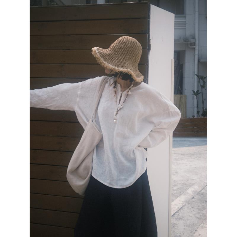 非金属棉绳项链   多元素小众手工编织绳编绳勺子项链衬衫 5A493