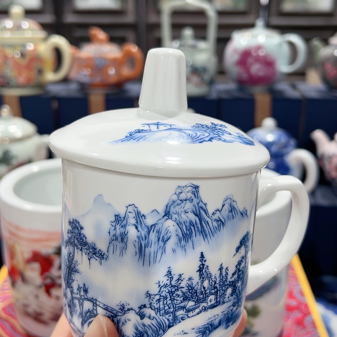 摆件陶景德镇陶瓷摆件