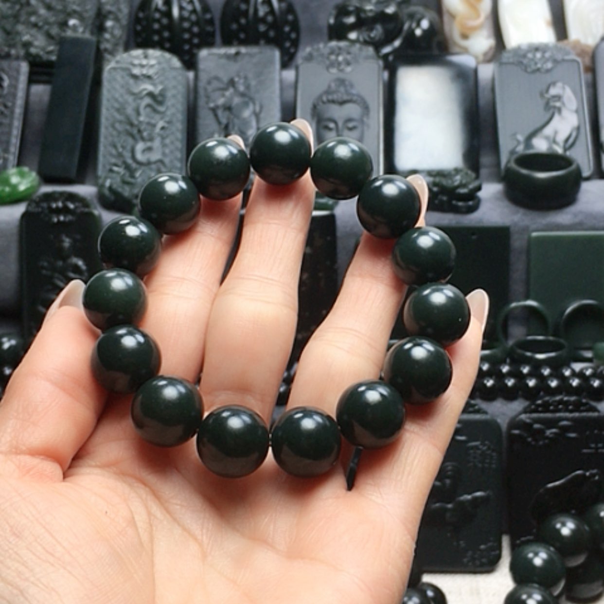 【闪购商品】和田玉手串未镶嵌