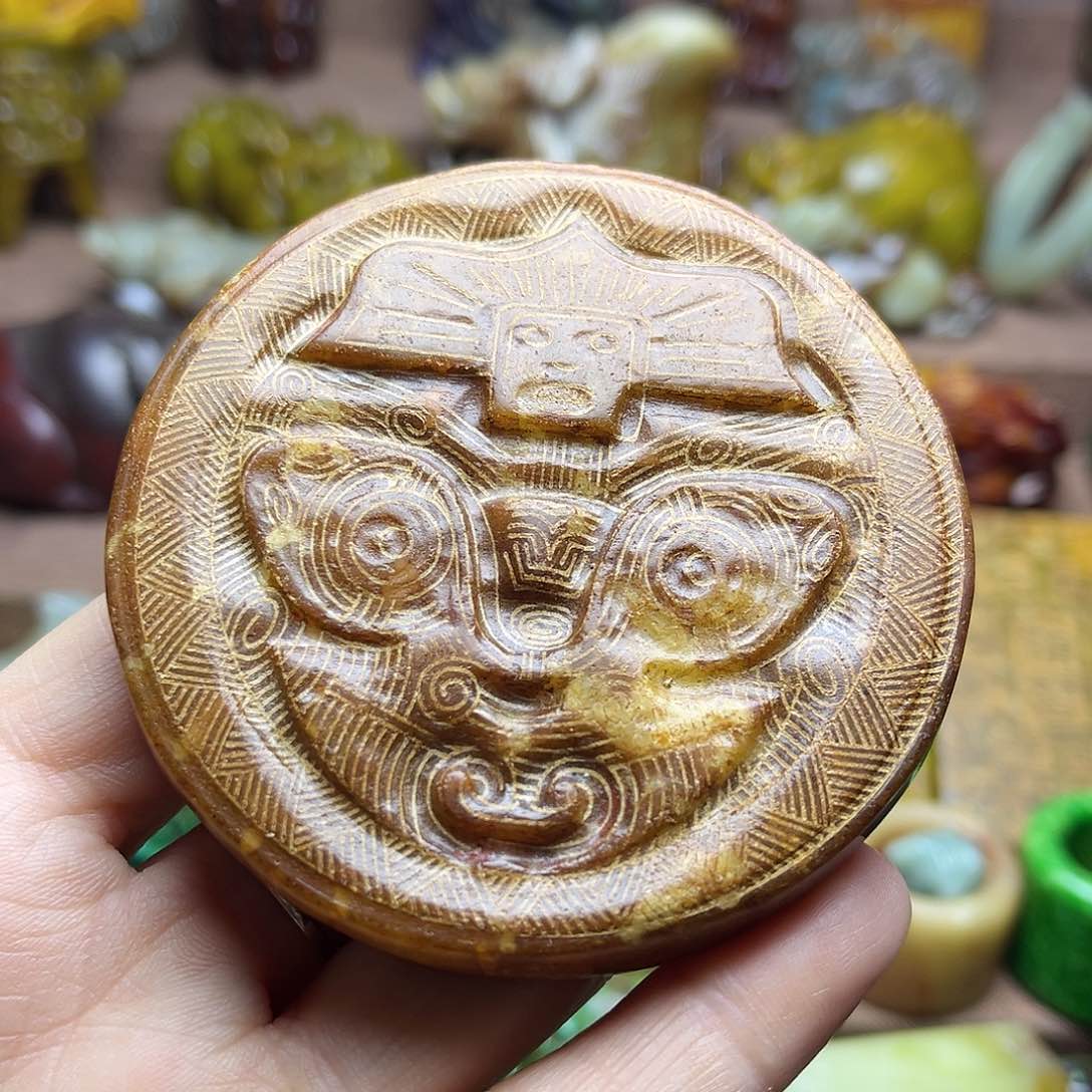 白玉菩提吊坠125。。