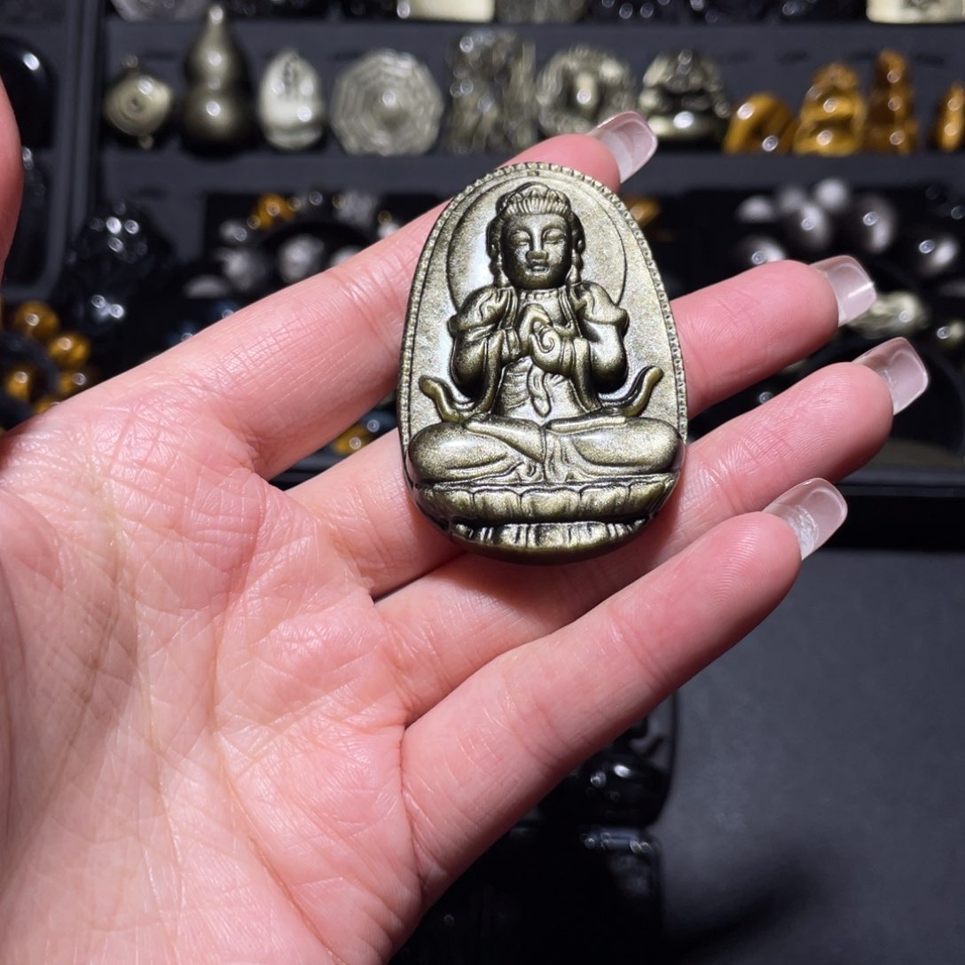 未镶嵌黑曜岩珠宝奇石天****车