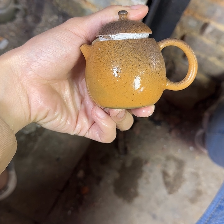 茶壶紫砂坭兴陶柴烧