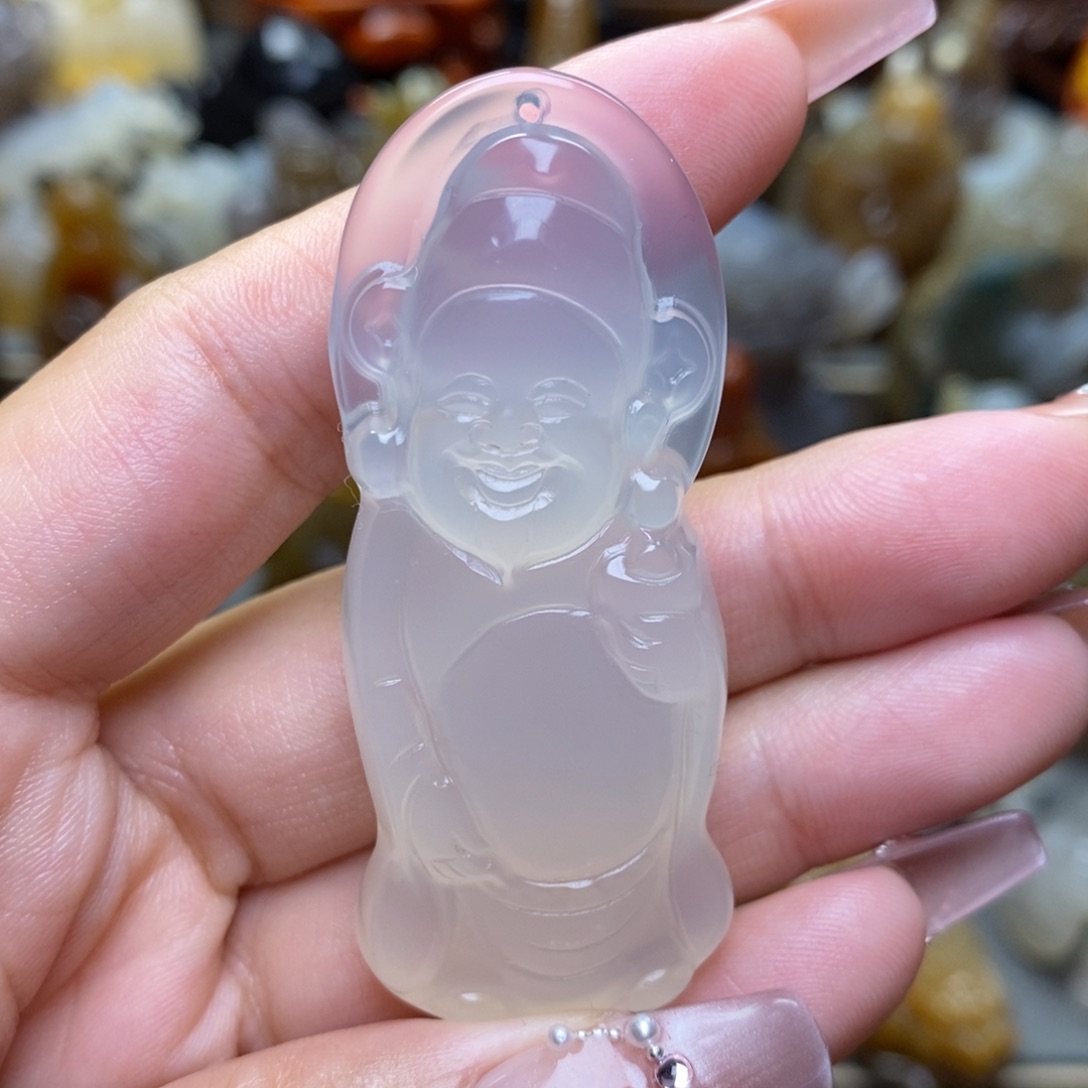 玛瑙/玉髓挂件未镶嵌