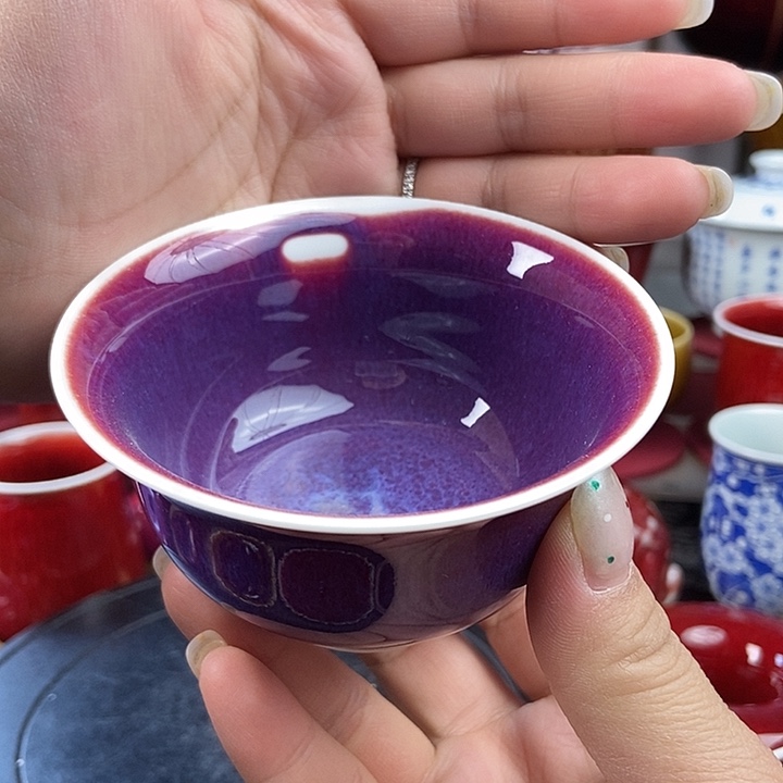 陶瓷景德镇名陶坊原矿郎红，瑕