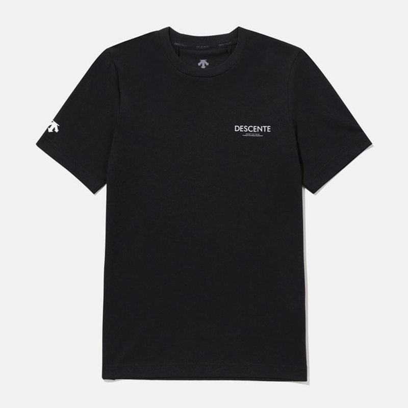 DESCENTE/迪桑特25年新款棉圆领短袖T恤SQ123UTS14