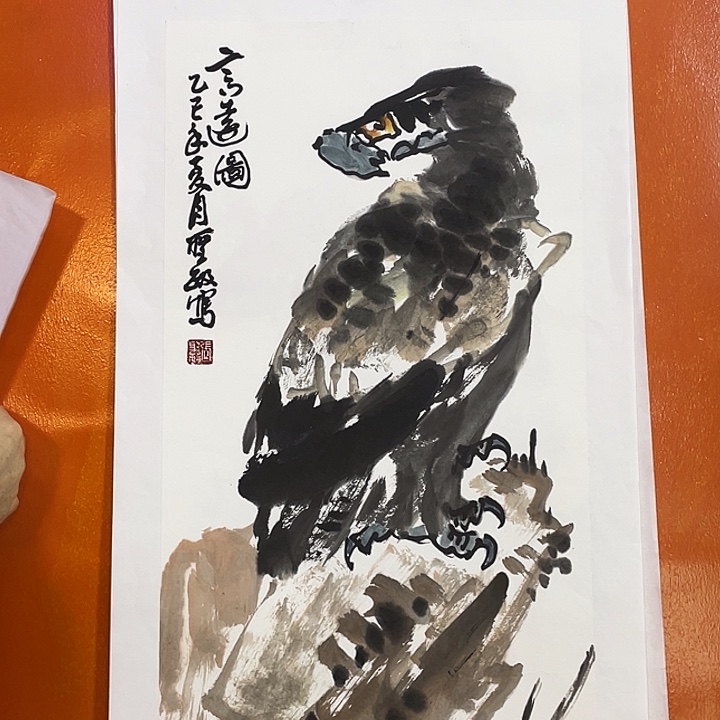 国画张圣敏先生纯手绘作品