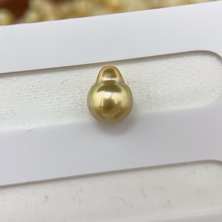 海水珍珠颈饰未镶嵌10.8 金珠 小镜子H8