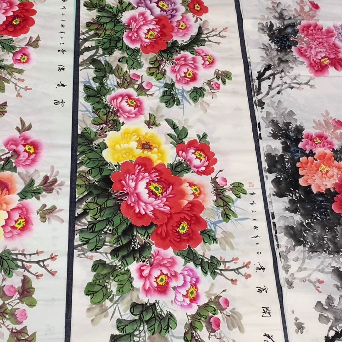 国画尺寸180✖️70小六尺精品手绘画