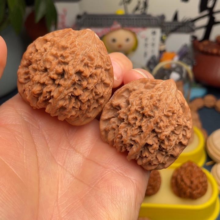 文玩核桃把件满天星44