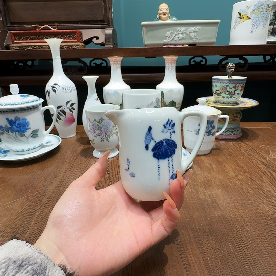 摆件金*布景德镇陶瓷公道一件