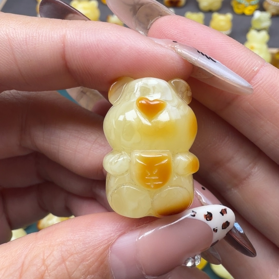 琥珀未镶嵌裸石蜜蜡