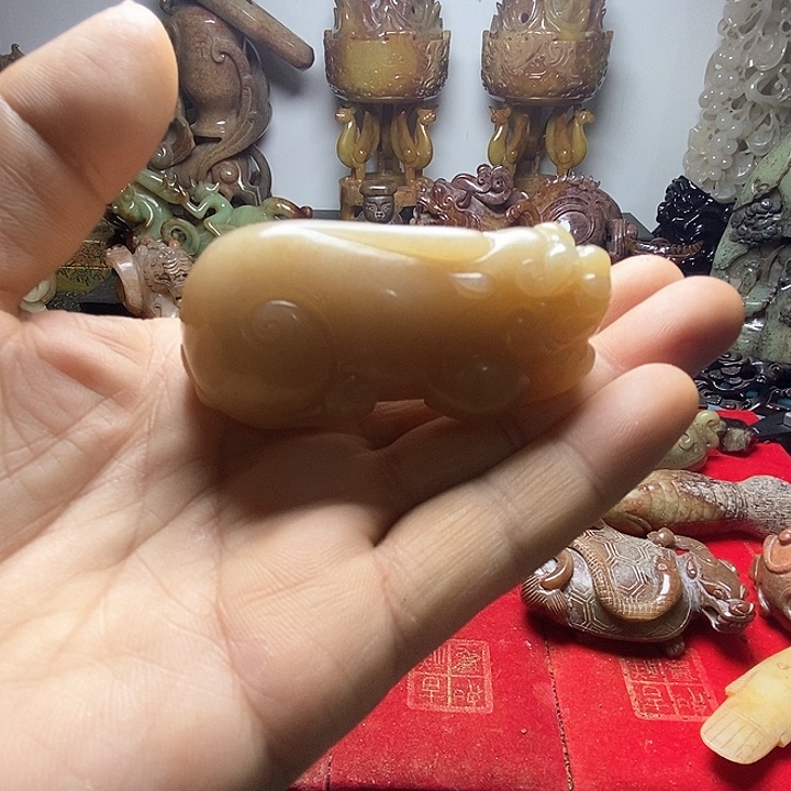 和田玉挂件未镶嵌