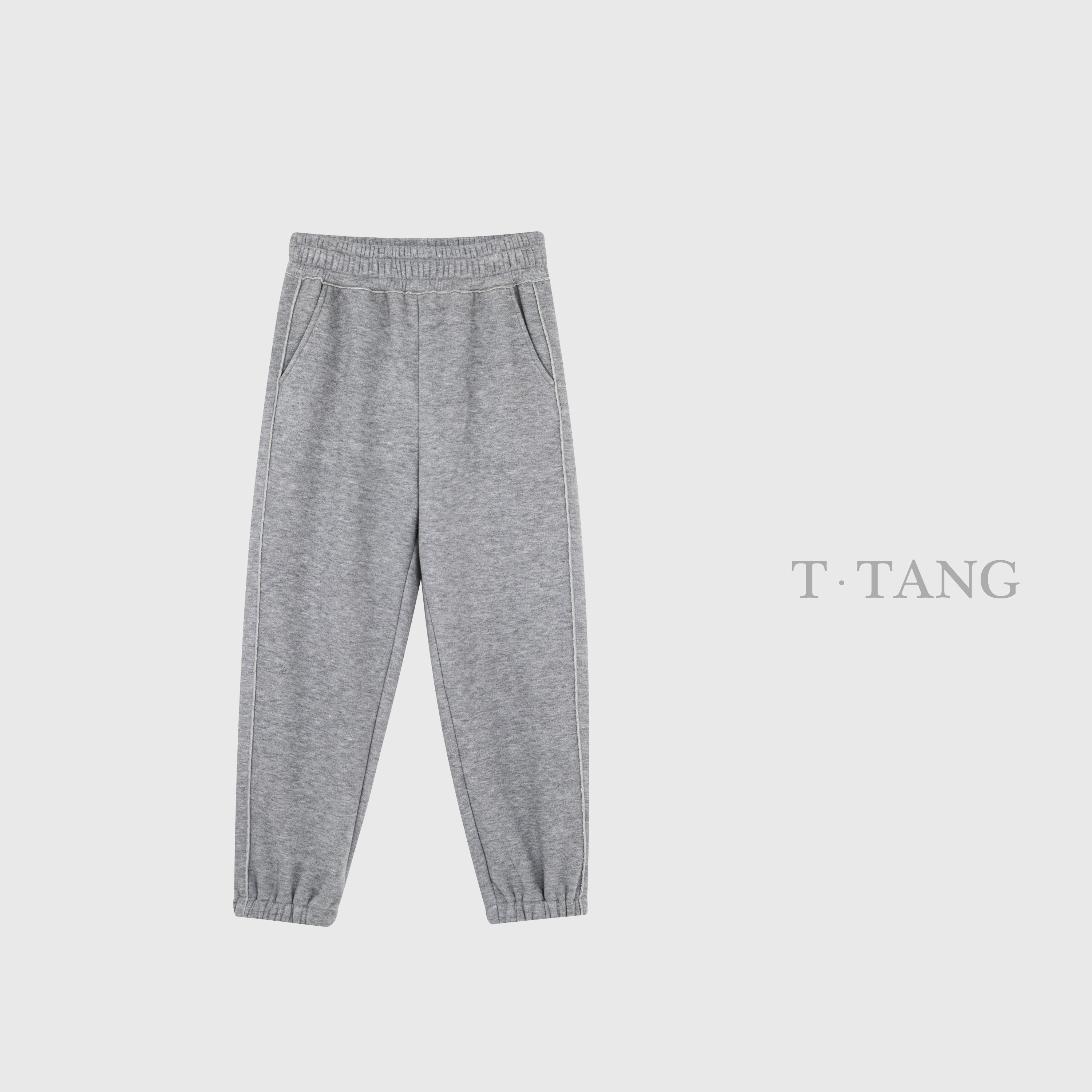 秋冬季460g加厚加密斜纹棉保暖百搭时尚休闲束脚运动裤【6057】NN