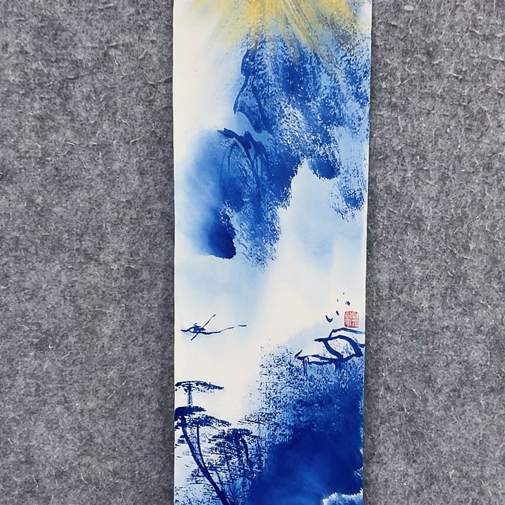 书法孙青花国画作品