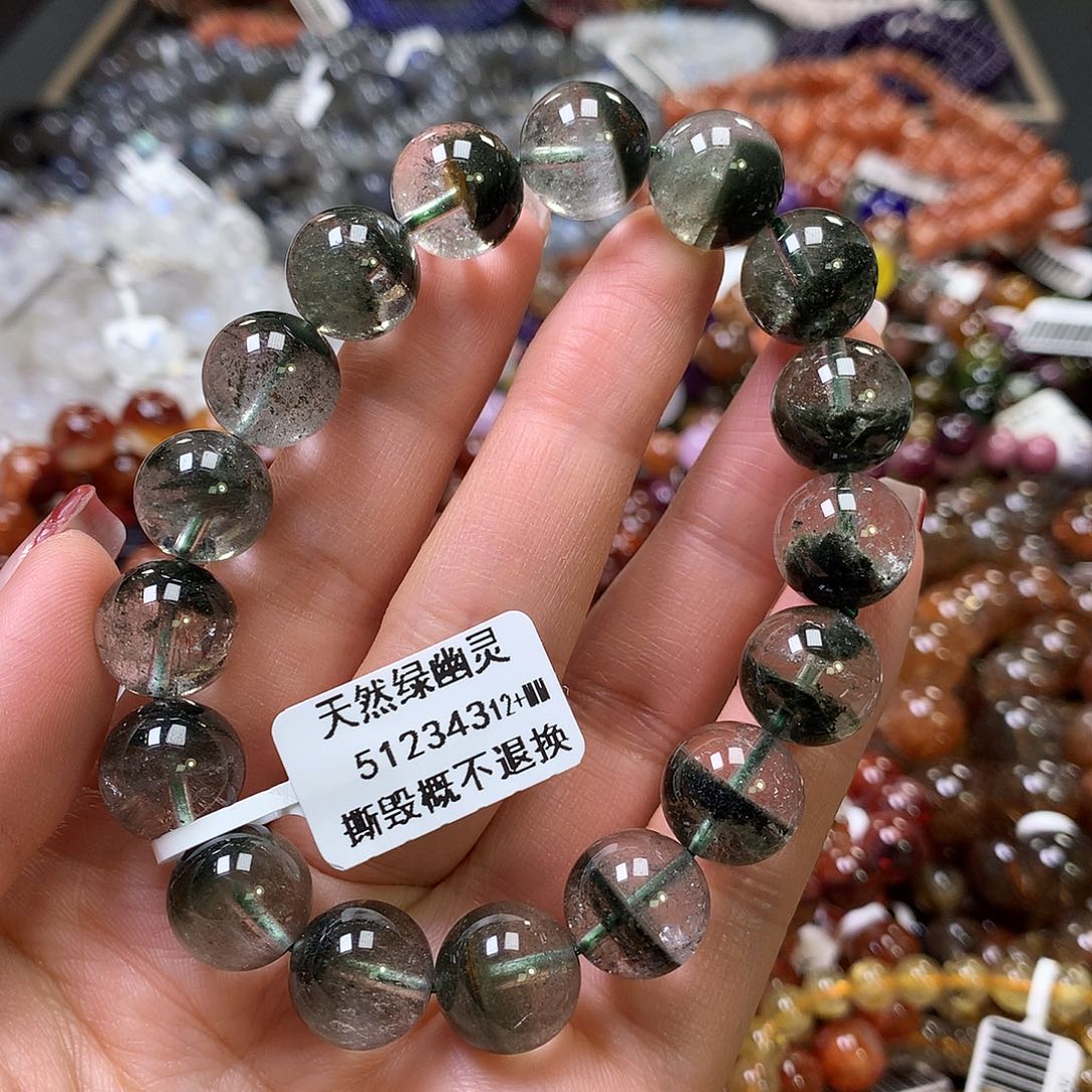 水晶手链未镶嵌，