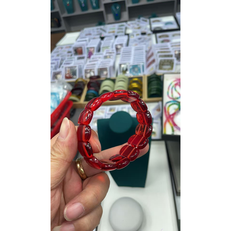 手链 【高定】B124精美人高定素款手排手串