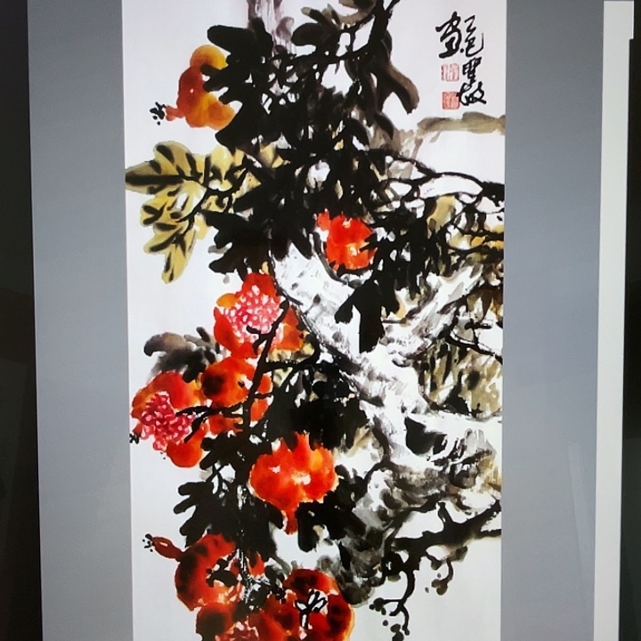 国画张圣敏先生纯手绘作品