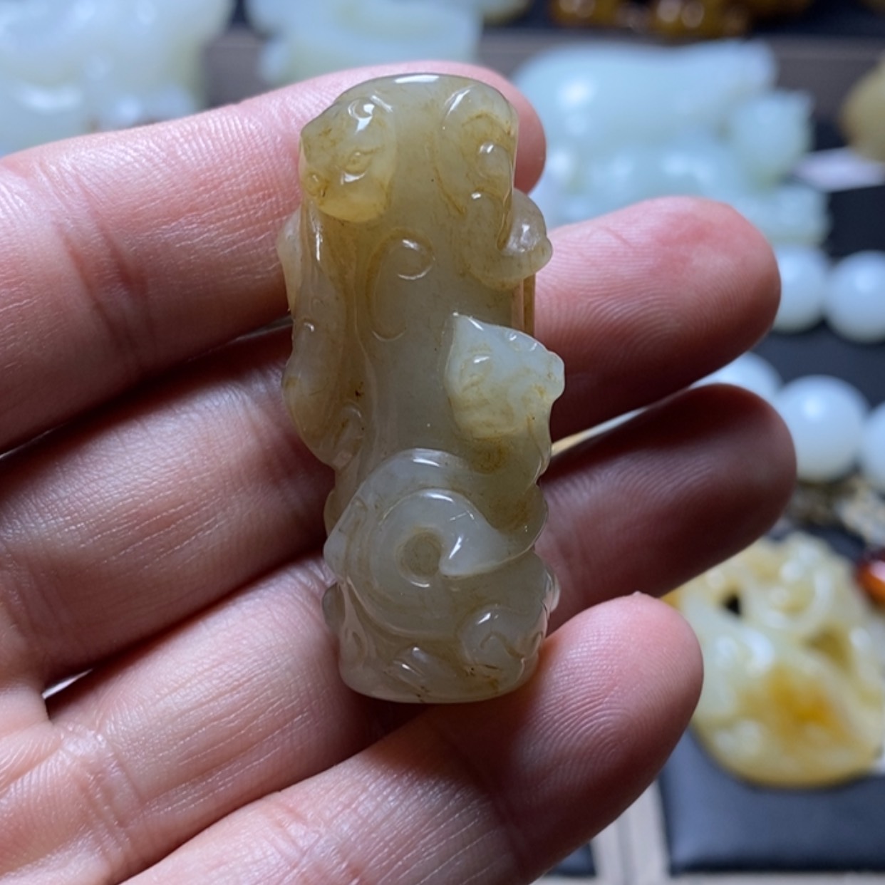 【闪购商品】和田玉（糖玉）颈饰未镶嵌