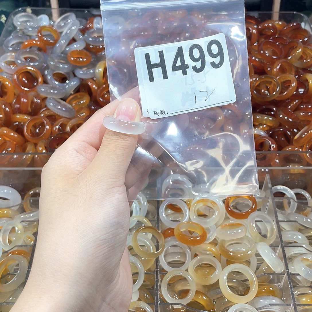 未镶嵌戒指玛瑙/玉髓499