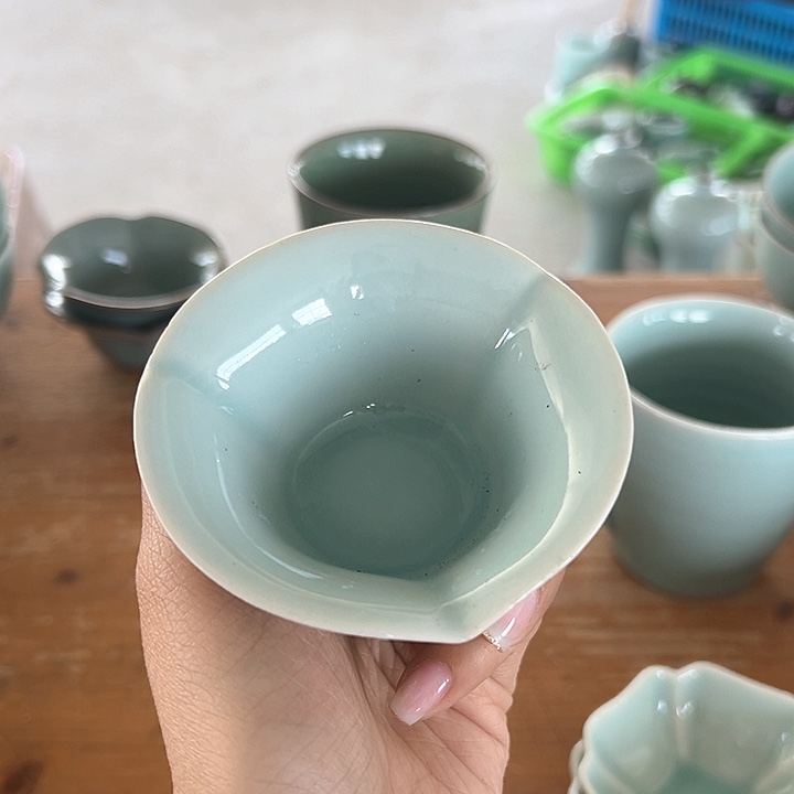 小米茶器龙泉青瓷